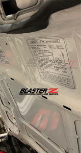 300ZX R12 Air Conditioning Decal