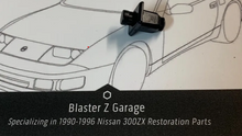Load image into Gallery viewer, Blaster Z  300ZX Windshield Trim Cowl Clip, Rectangle
